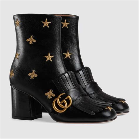 gucci boots with the g's|Women's Designer Gucci Booties .